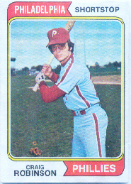 1974 Topps Baseball Cards      023      Craig Robinson RC